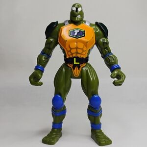 Vintage 1994 TMNT Super Mutant Leonardo Action Figure Retro 90s Playmates Toys